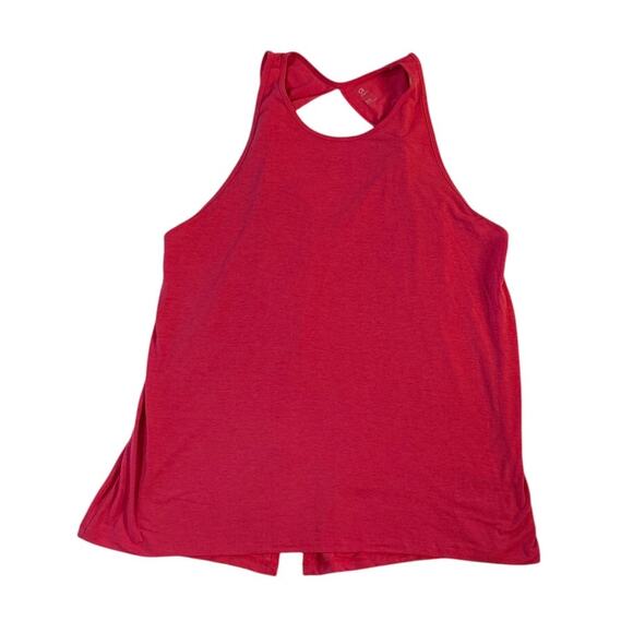 GapFit Breathe Twiste Top XXL Bright Claret Pink Activewear Short Sleeve - Picture 1 of 6